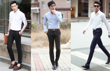 Mách bạn 5 cách phối đồ với giày da nam Hàn Quốc đa dạng phong cách!