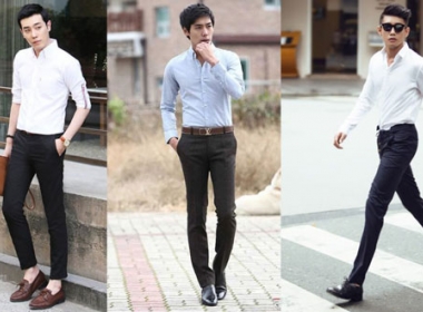 Mách bạn 5 cách phối đồ với giày da nam Hàn Quốc đa dạng phong cách!