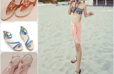 [Tổng hợp] Các mẫu sandal nữ đi biển nhất định bạn phải sở hữu vào mùa HÈ