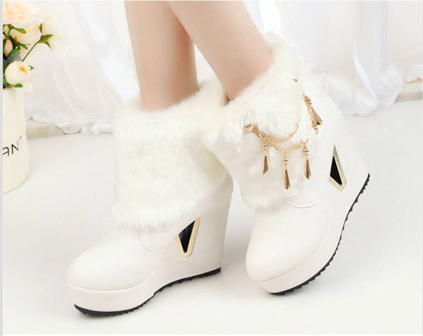 Giày thể thao nữ độn đế màu trắng Giày sneaker nữ đế cao phong cách Hàn  Quốc | Lazada.vn
